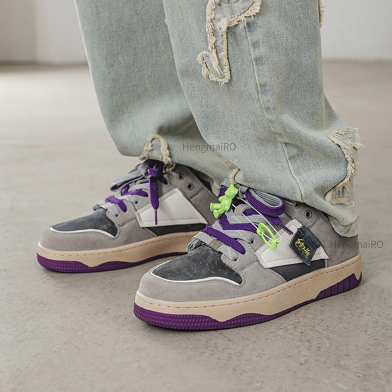 Women Shoes Men Hip Hop Retro Punk Y2K Skateboard Shoes Fashion Sneakers Student Couples Outdoor Sports Casual Shoes for Women