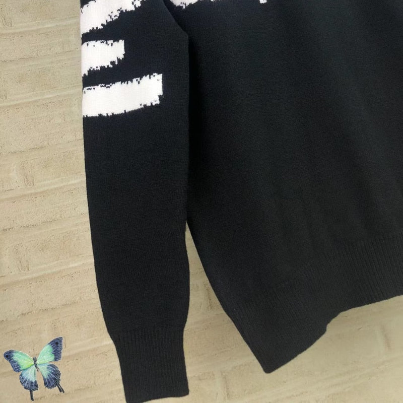 2023 Fall Winter Men Women Couple High Quality Knitting McQueen Sweater