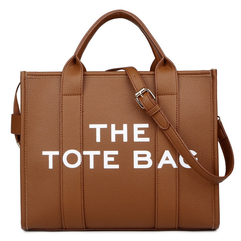 The tote bag For Women Crossbody Female Handbag New Solid Words Lette Leisure Large Bag,Luxury Fashion bag,designer bag for 2023