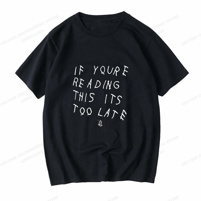 Rapper Drake T Shirt Men Women Fashion T-shirts Cotton Tshirt Kids Hip Hop Tops Tees Boy Tees Men's Clothing Rock