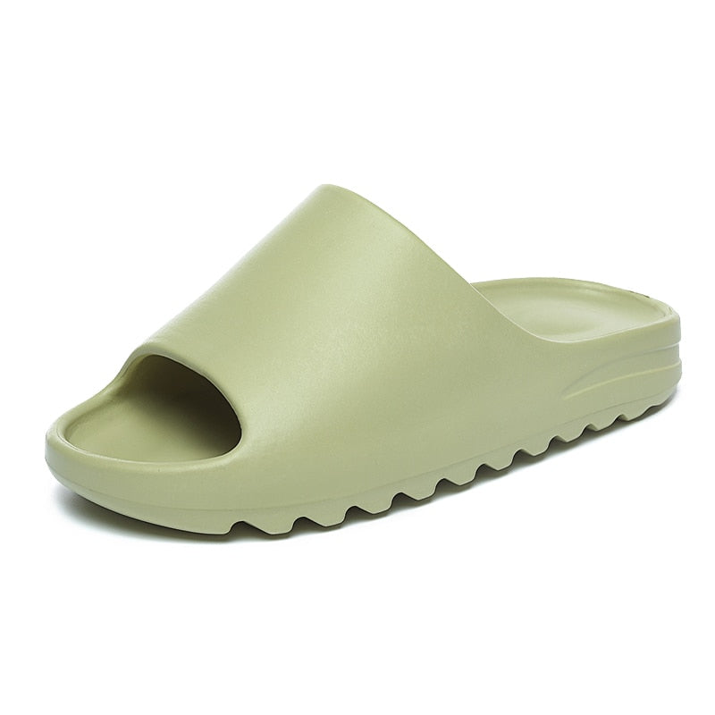 Slippers Original Women Men Brand Sandals Mujer Beach Casual Shoe EVA Slidee Men Yeezy Slides Summer Unisex Clogs Home Size36-45