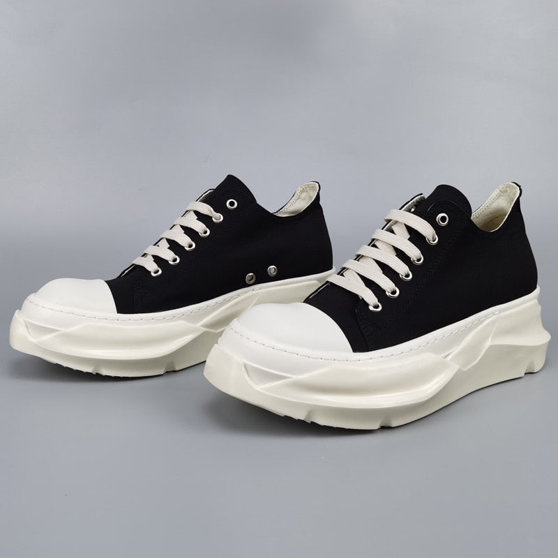 Rick Hip Hop Brand Fashion Thick Bottom Men's Sneakers Owens Men's Casual Shoes Women's Sports Shoes Women's Sneakers Y2k