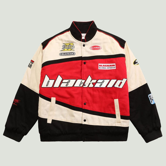 Retro Streetwear Motorcycle Baseball Jackets Mens Harajuku Letter Embroidery Patchwork Coats Casual Loose Varsity Jacket Unisex