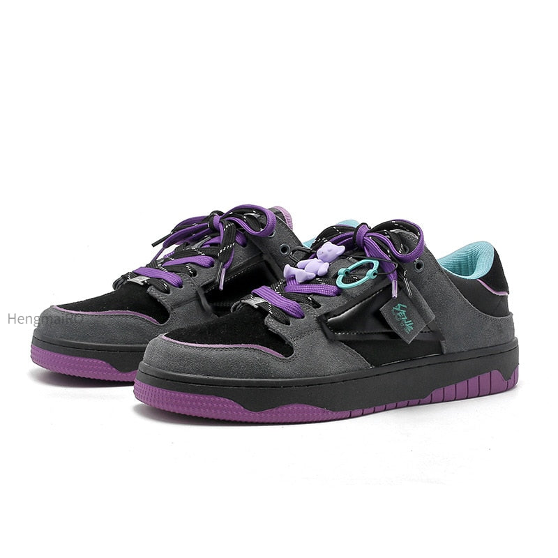 Women Shoes Men Hip Hop Retro Punk Y2K Skateboard Shoes Fashion Sneakers Student Couples Outdoor Sports Casual Shoes for Women