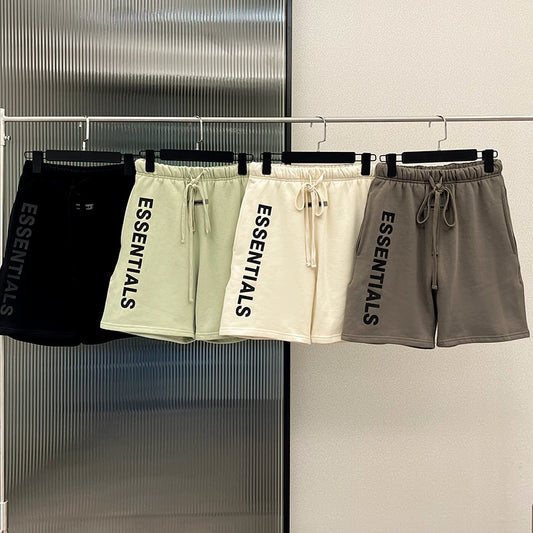 Essentials Oversized Men's Summer Shorts Women High Street Loose Basketball Casual Pants Hip Hop Streetwear Running Shorts