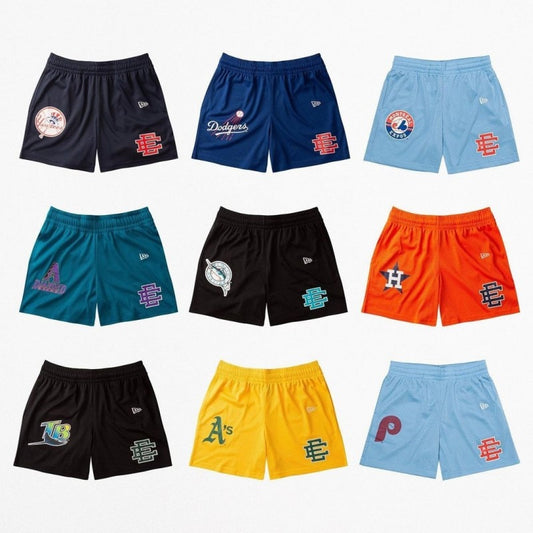 2023 EE Basic Shorts Men fitness shorts beach pants basketball training pants street trend sweatpants mesh breathable Men shorts