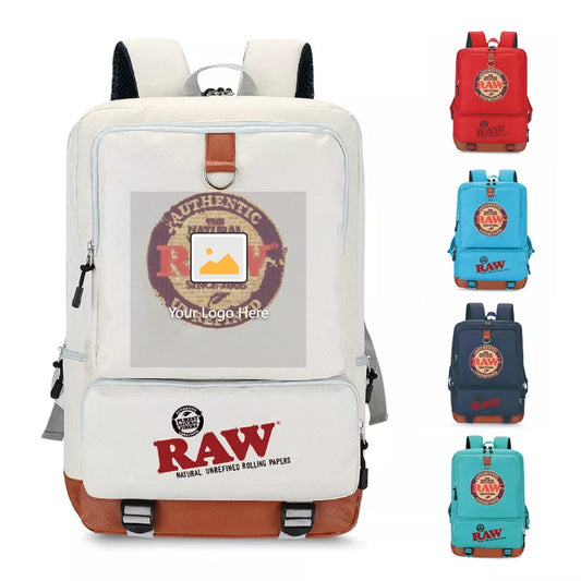 Waterproof Cookie Backwoods RAW Laptop Travel Business School Oxford Backpack Shoulder Book Bag